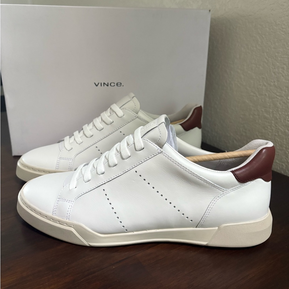 VINCE Mercer White Sneaker size 9 M - NWT